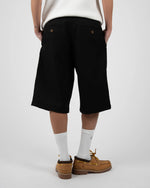 Lade das Bild in den Galerie-Viewer, Newport Pleated Shorts Black
