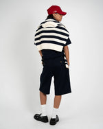 Lade das Bild in den Galerie-Viewer, Newport Pleated Shorts Navy
