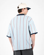 Lade das Bild in den Galerie-Viewer, Stars Knit Trikot Light Blue
