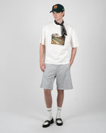 Lade das Bild in den Galerie-Viewer, Lazy Riviera Shorts Grey Melange
