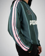 Lade das Bild in den Galerie-Viewer, Striped Team Knit Trikot Green
