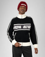 Lade das Bild in den Galerie-Viewer, Letterman Knit Jacket Black
