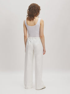 Mabel Denim White