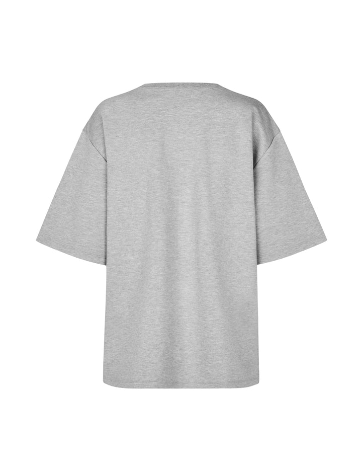 Emrylis Betsy Top Grey Melange