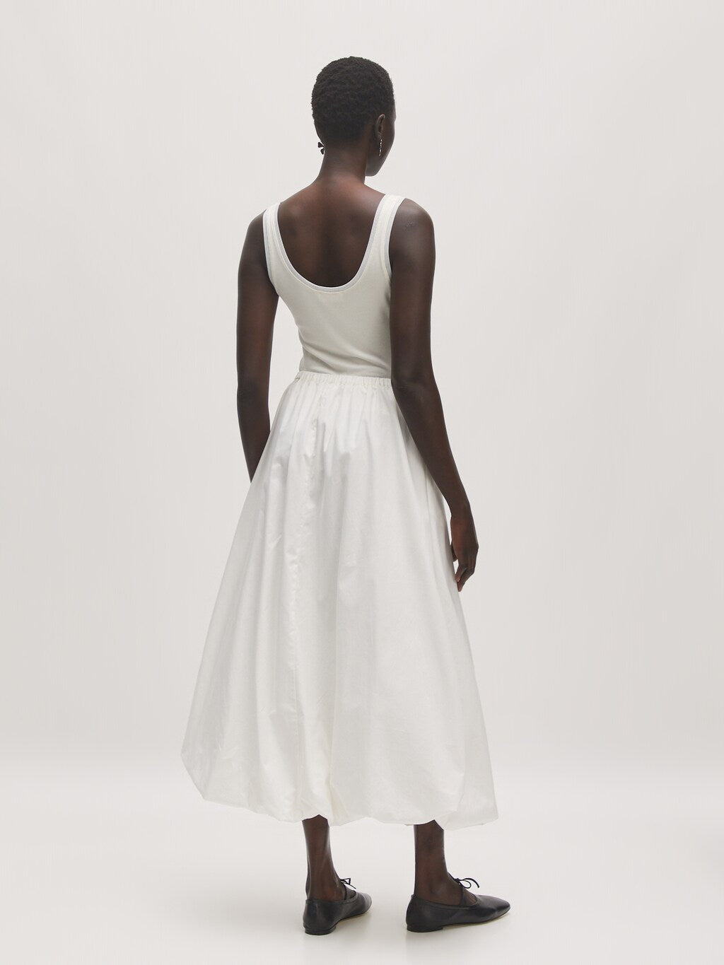 Reyna Skirt White