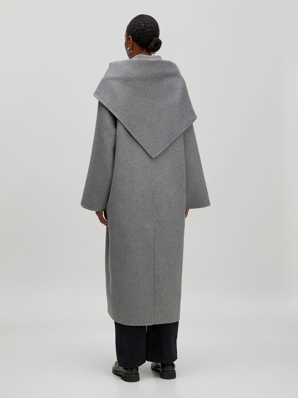 Alea Wool Coat Grey Melange