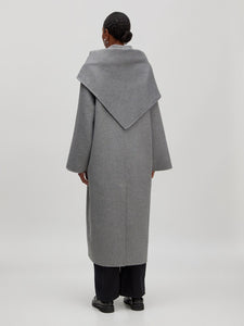 Alea Wool Coat Grey Melange