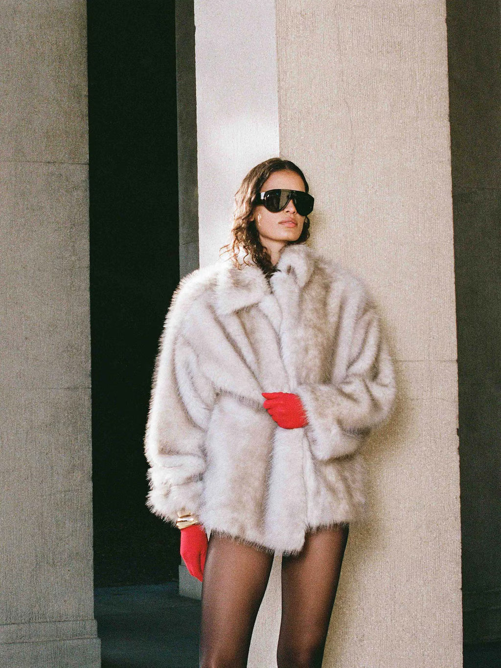 Bay Jacket Beige/Braun