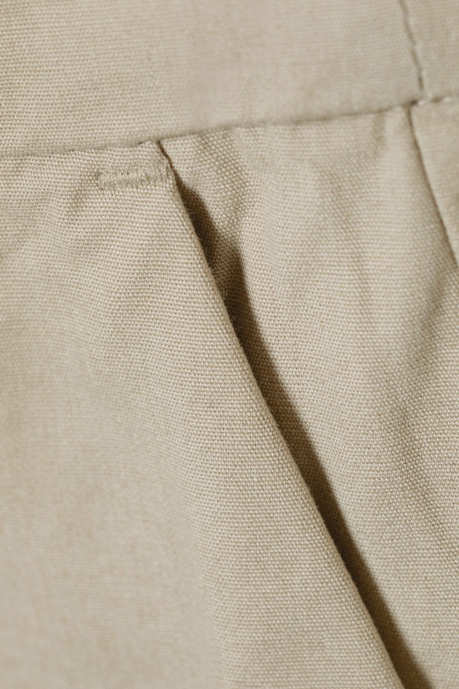 Knee Lenght Chino Short Beige
