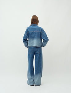 Winnia Jeansjacke Fading Denim Wash