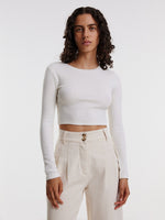 Lade das Bild in den Galerie-Viewer, Oxana Longsleeve Winter White
