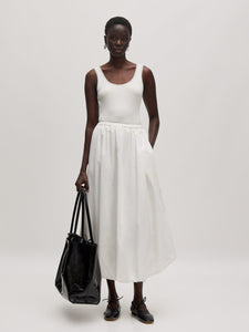 Reyna Skirt White