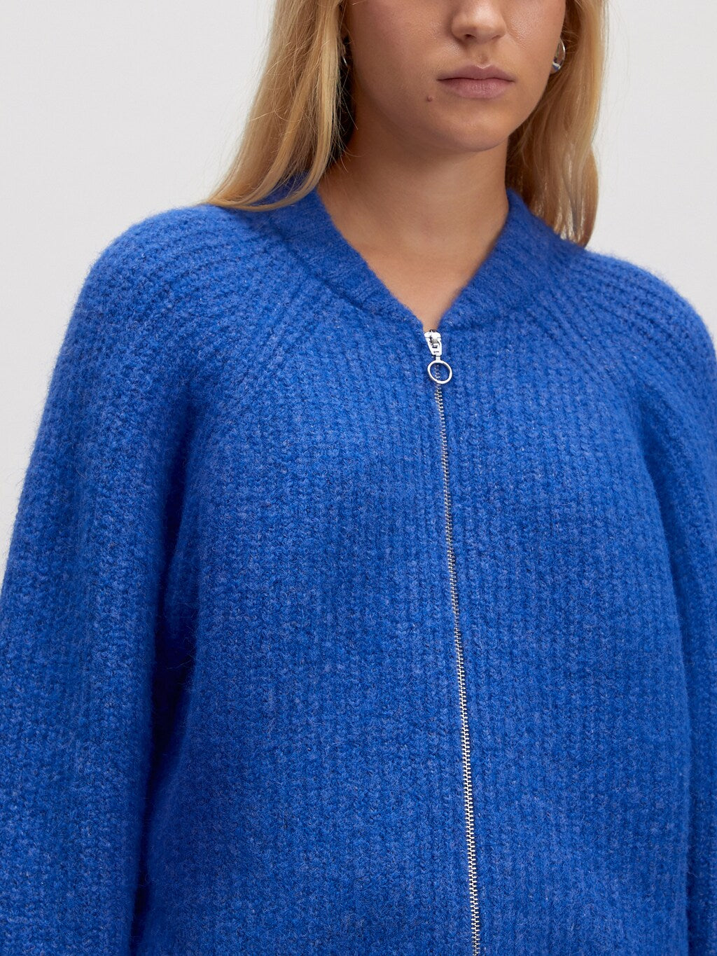 Rani Bomber Cardigan Mazarine Blue
