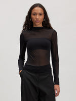 Lade das Bild in den Galerie-Viewer, Leela Longsleeve Black
