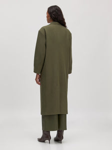 Leana Coat Grape Leaf