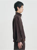 Multi Lace Track Jacket Dark Brown