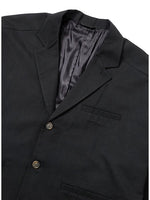 Lade das Bild in den Galerie-Viewer, Wool Blended Batwing Jacket Black
