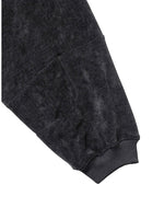 Lade das Bild in den Galerie-Viewer, Corduroy Short Zip-Up Hoodie Black
