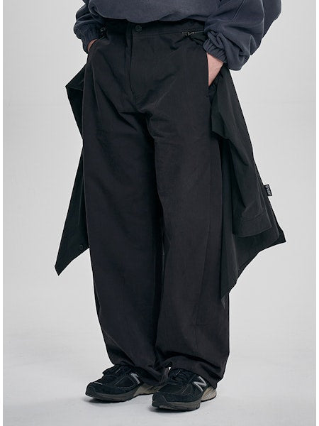 Shirt Layered Pants Black