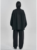 Lade das Bild in den Galerie-Viewer, Shirt Layered Pants Black
