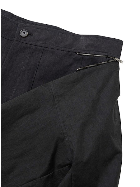 Shirt Layered Pants Black