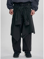 Lade das Bild in den Galerie-Viewer, Shirt Layered Pants Black
