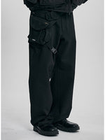 Lade das Bild in den Galerie-Viewer, Leg Bag Pants Black
