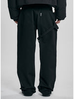 Lade das Bild in den Galerie-Viewer, Leg Bag Pants Black

