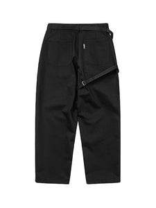 Leg Bag Pants Black