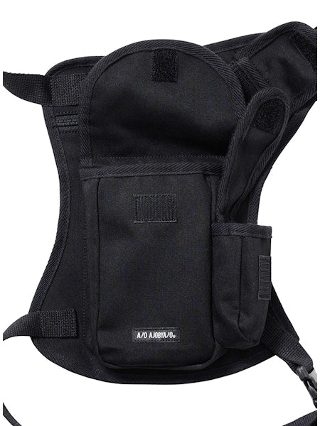 Leg Bag Pants Black