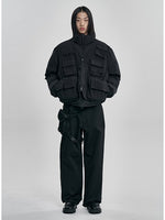 Lade das Bild in den Galerie-Viewer, Leg Bag Pants Black
