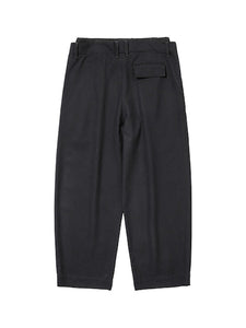 Double Layered Pants Black