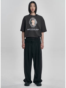 Double Layered Pants Black