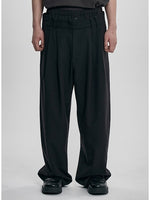 Lade das Bild in den Galerie-Viewer, Double Layered Pants Black
