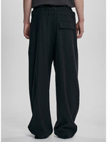 Lade das Bild in den Galerie-Viewer, Double Layered Pants Black
