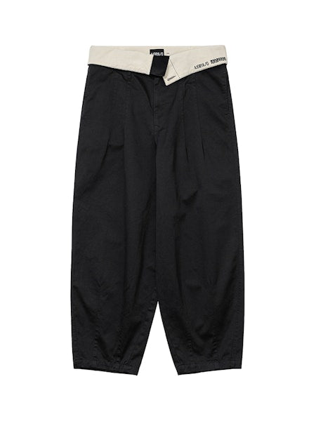 High Waist Oversized Pants Black