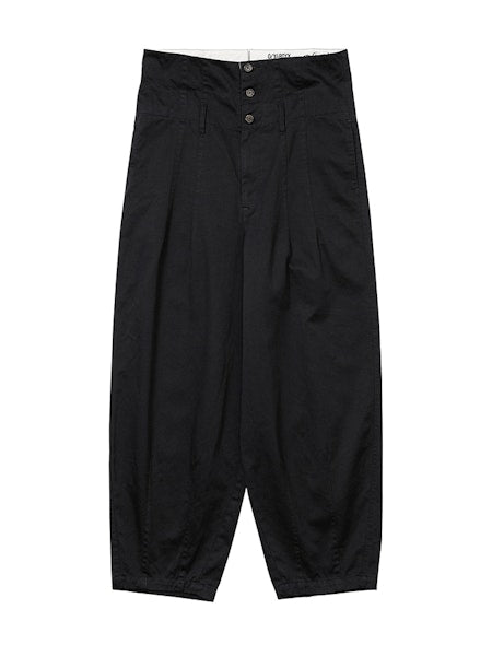 High Waist Oversized Pants Black