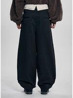 Lade das Bild in den Galerie-Viewer, High Waist Oversized Pants Black
