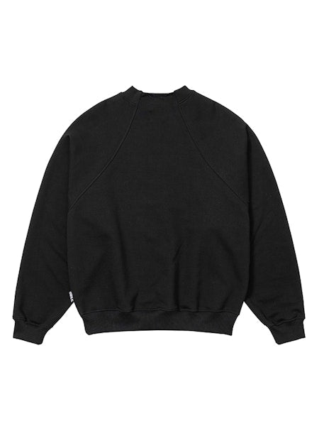 Raglan High Neck Arch Logo Sweatshirt