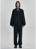 Lade das Bild in den Galerie-Viewer, Raglan High Neck Arch Logo Sweatshirt
