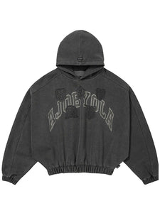 University Wappen Batwing Hoodie