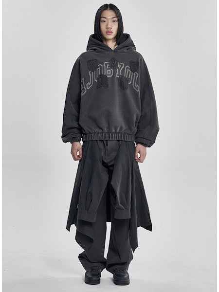 University Wappen Batwing Hoodie