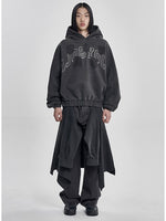 Lade das Bild in den Galerie-Viewer, University Wappen Batwing Hoodie

