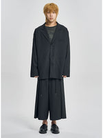 Lade das Bild in den Galerie-Viewer, Stripe Batwing Jacket Black
