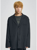 Lade das Bild in den Galerie-Viewer, Stripe Batwing Jacket Black

