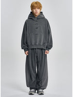 Lade das Bild in den Galerie-Viewer, Dual Fabric Hybrid Pants Charcoal
