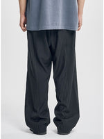 Lade das Bild in den Galerie-Viewer, Quad Stripe Trousers Black

