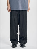 Lade das Bild in den Galerie-Viewer, Quad Stripe Trousers Black

