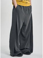 Lade das Bild in den Galerie-Viewer, One Tuck Quilted Jersey Pants Charcoal
