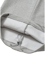 Lade das Bild in den Galerie-Viewer, One Tuck Quilted Jersey Pants Grey
